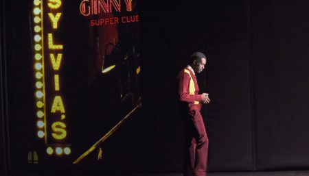 HARLEM QUARTET.
D'après James Baldwin.
Adaptation et mise en scène: Elise Vigier.
Adaptation, traduction et dramaturgie: Kevin Keiss.
Collaboration artistique: Nanténé Traoré.
Images: Nicolas Mesdom.
Musique: Manu Léonard, Marc Sens, Saul Williams.
Avec: Ludmilla Dabo, William Edimo, Jean-Christophe Folly, Nicolas Giret-Famin, Nanténé Traoré.
Comédie de Caen / MAC Créteil.
07 11 2017
©Tristan Jeanne-Valès